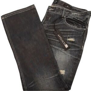 🆕️Affliction LA Ace Slim Straight Jeans. Men's Size: Waist 42x34 Inseam.